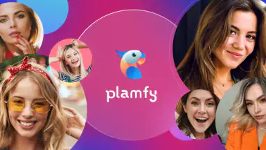 Plamfy: Live Stream Video Chat header