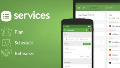 Planning Center Services header