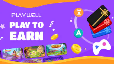 PlayWell: Play to Earn Money header