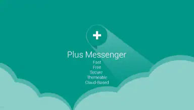 Plus Messenger header