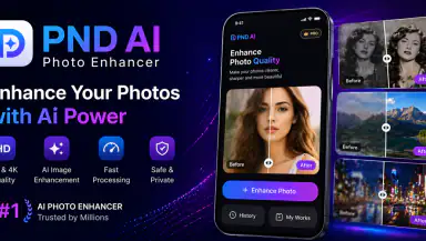 PND AI Photo Enhancer HD header