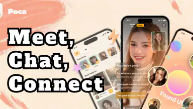 Poca-Video Chat &Connect header