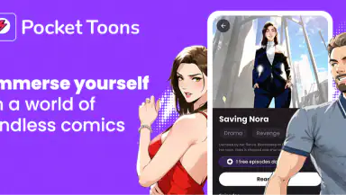 Pocket Toons: Comics & Webtoon header