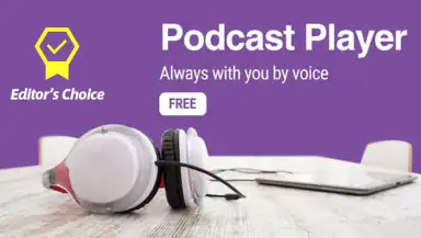 Podcast Player header