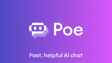 Poe - Fast AI Chat header
