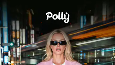Polly.com: Magical Shopping header