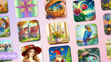 Pop Color - Paint by number header