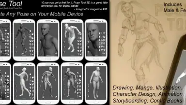 Pose Tool 3D header