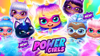 Power Girls - Fantastic Heroes header