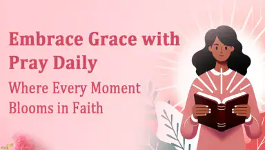 Pray Daily - KJV Bible & Verse header