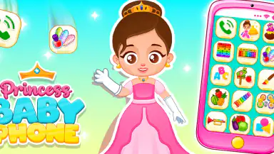 Princess Baby Phone Game header