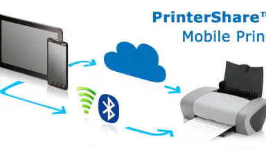 PrinterShare Mobile Print header