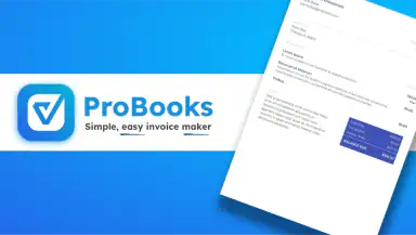ProBooks: Invoice Maker header