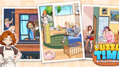 Puzzle Time: Brainy Challenge header