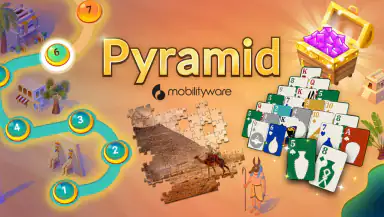 Pyramid Solitaire - Card Games header