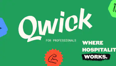 Qwick for Professionals header