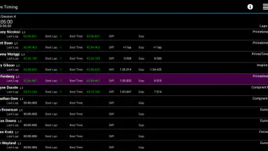 Race Monitor header