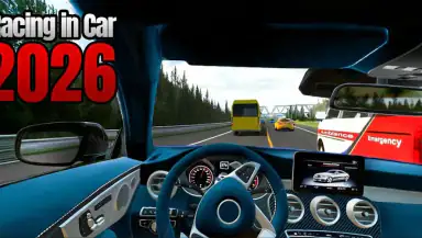 Racing in Car 2021 header