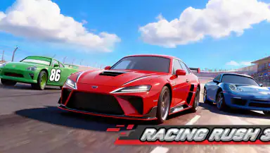 Racing Rush 3D: Car Game header