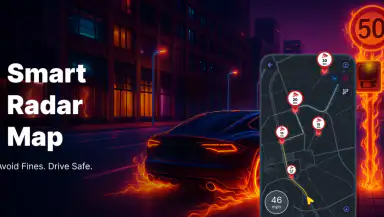 Radar GO-X: HUD, GPS, Maps header