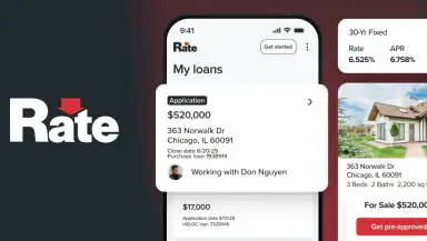 Rate: Home, Finance & Wellness header