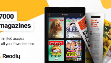 Readly Magazines & Newspapers header