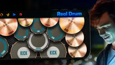 Real Drum electronic drums set header