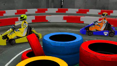 Real Go Kart Karting - Racing header