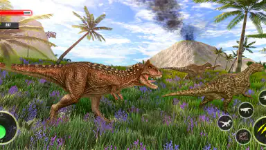 Real Jurassic Dino Revolt Game header