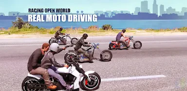 Real Moto Driving Racing World header