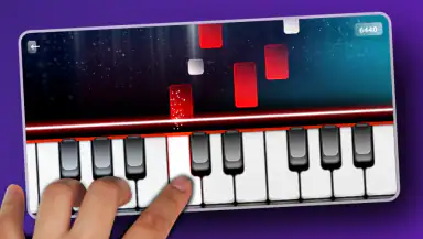Real Piano electronic keyboard header