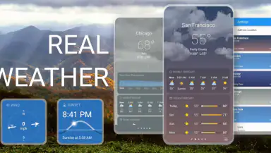 Real Weather header