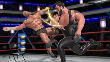 Real Wrestling Rumble Fight header