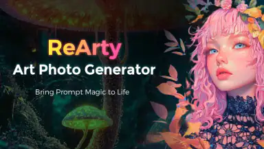 ReArty: AI Photo, Video Maker header