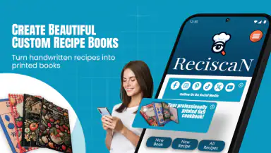 ReciScan - Cookbook Maker header