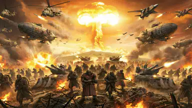 Red Command - War Alert RTS header