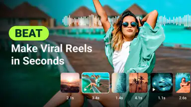Reels Maker for Instagram BEAT header