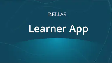 Relias Learner header