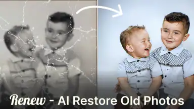 Renew - Old Photo Restoration header