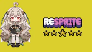Resprite: pixel art studio header