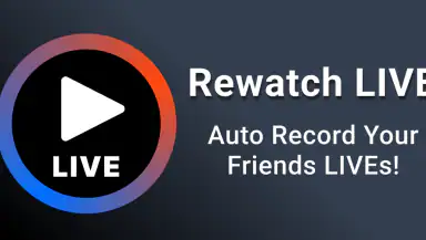 Rewatch LIVE: Save Live Stream header