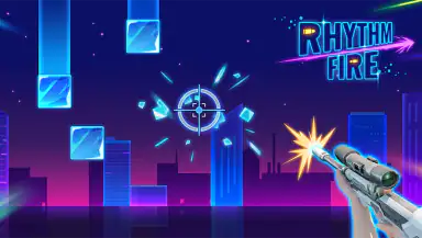 Rhythm Fire-EDM Shooting Game header