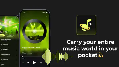 Rhythm Music - Offline Player header