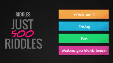 Riddles Test - 500 Brain Games header