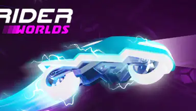 Rider Worlds - Neon Bike Races header