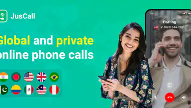 Ring Phone Calls - JusCall header