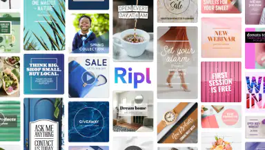 Ripl: Social Media Marketing header