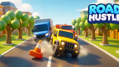 Road Hustle:Tap, Solve, Escape header