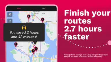 RoadWarrior Route Planner header