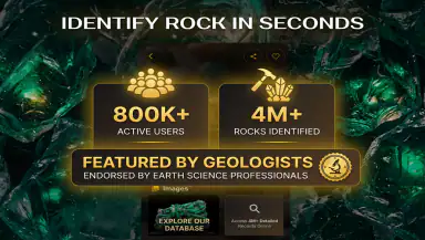 Rock & Crystal Identifier App header
